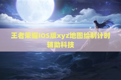 王者荣耀IOS版xyz地图绘制计时辅助科技