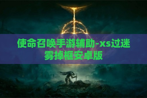 使命召唤手游辅助-xs过迷雾掉框安卓版