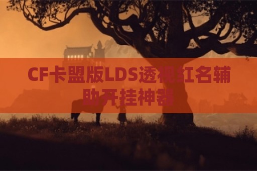 CF卡盟版LDS透视红名辅助开挂神器